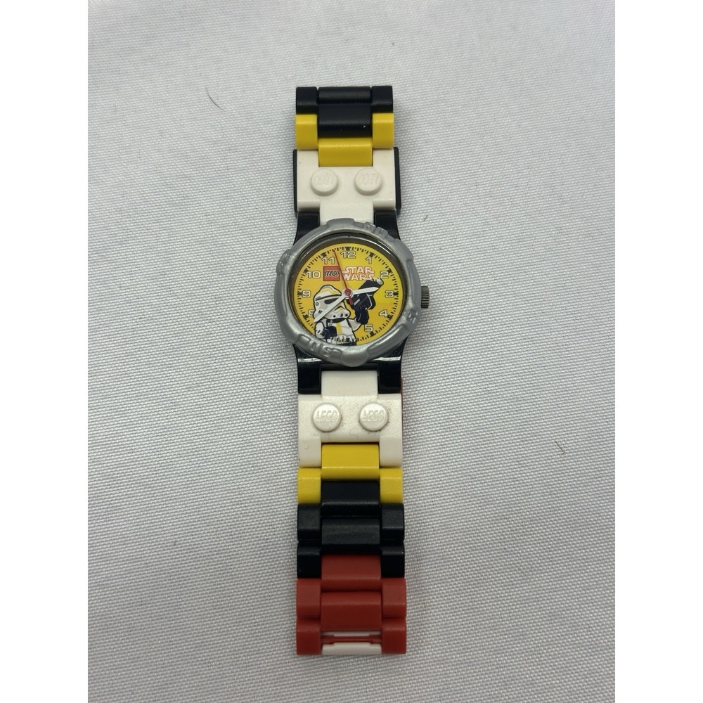Lego Star Wars Stormtrooper Watch 2004/2006 Link Bracelet New Battery